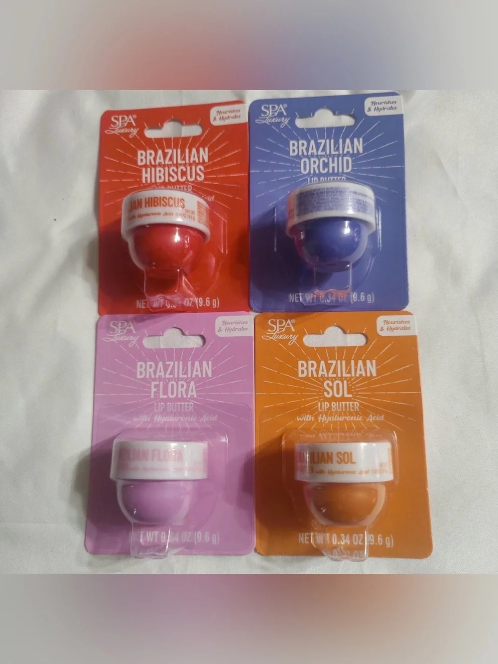 Brazilian Lip Butter-Purple, Pink,Orange-Various Flavors buttery Soft Lips-2/$10